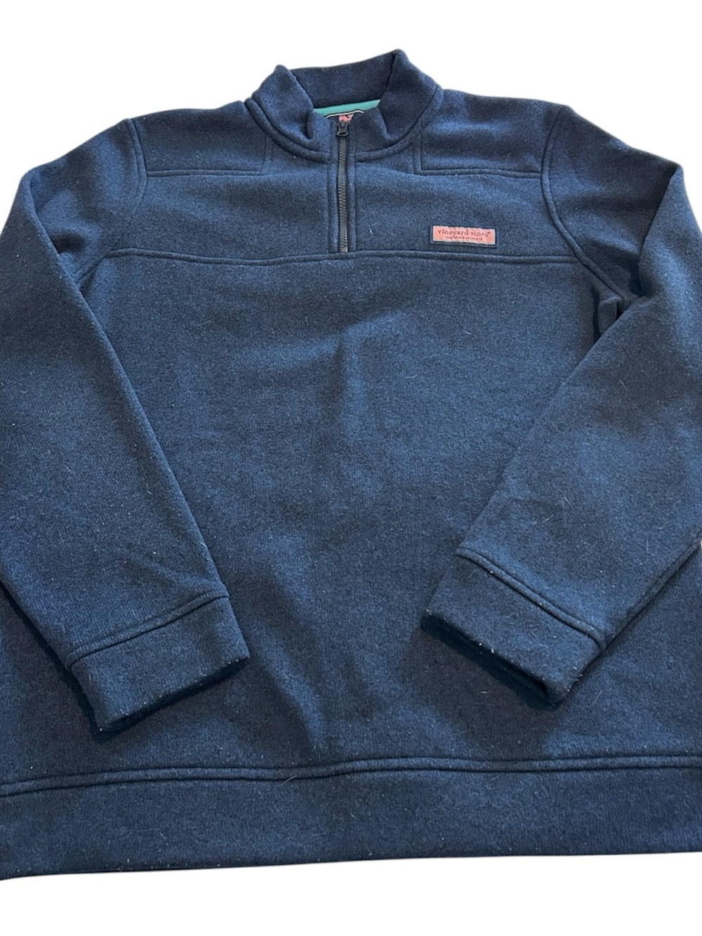 Vineyard Vines Navy 1/4 Zip Pullover